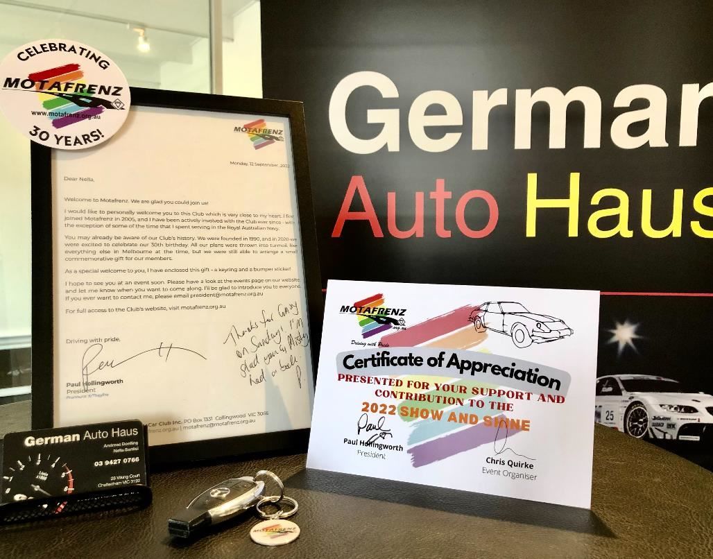 German Auto Haus - Proud Motafrenz Club Members